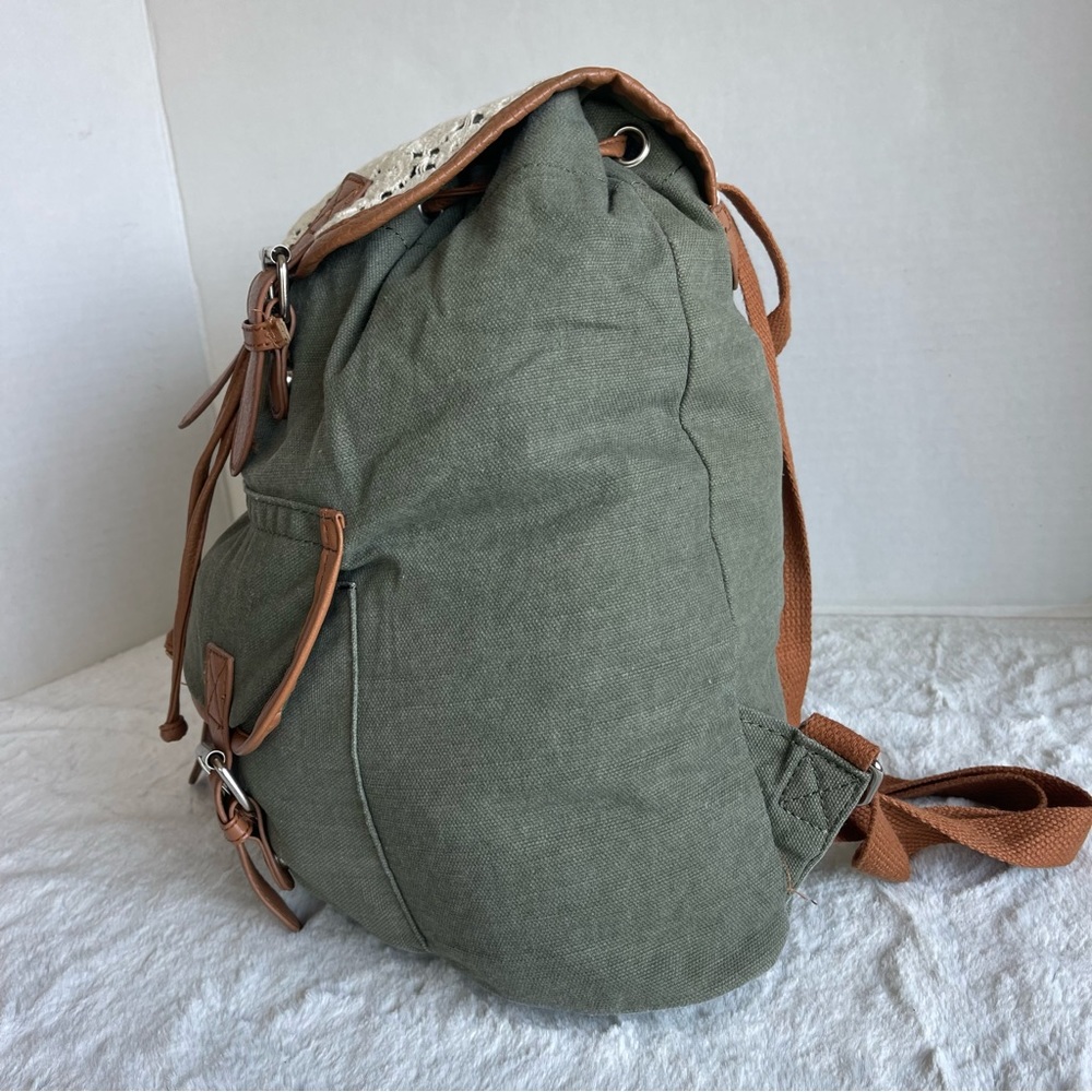 CANVAS MILITARY RUCKSACK Small Back Pack - Picture 2 of 14